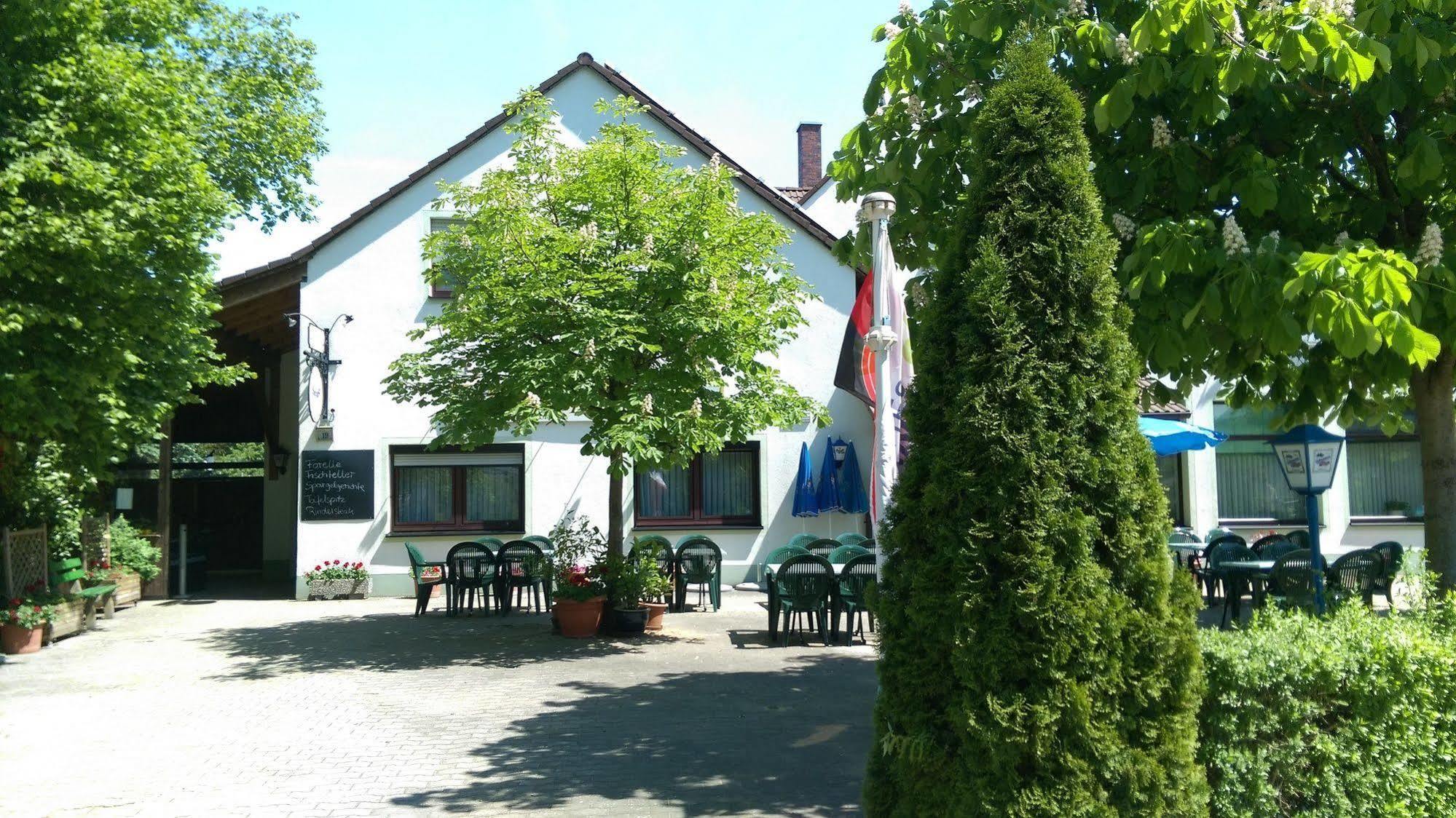Gasthaus Pension Rezatgrund Windsbach Kültér fotó